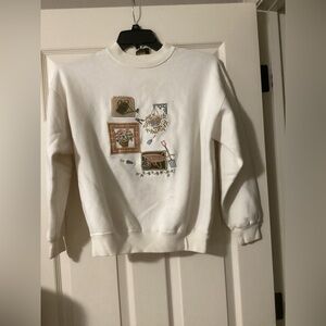 Vintage 90s Gardening Sweatshirt by Acorn Leisure